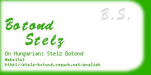 botond stelz business card